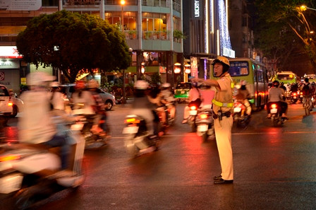 18 stations to be set up in Binh Giang to ensure traffic safety on Christmas Eve 
